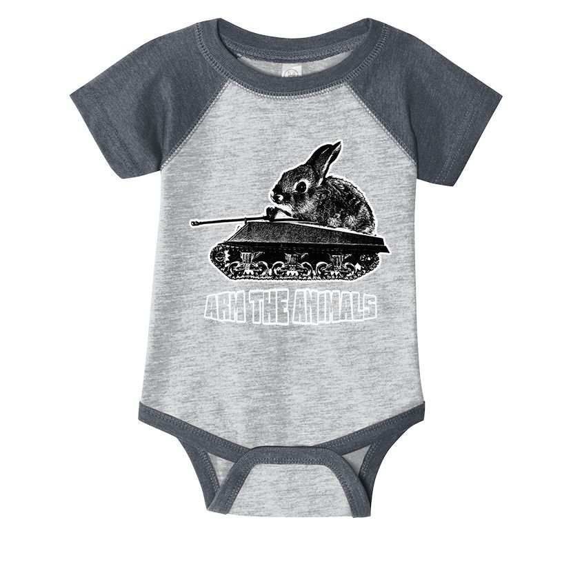 Arm The A.N.I.M.A.L.S Rabbit Tank Infant Baby Jersey Bodysuit