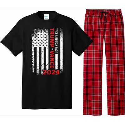 America Take America Back Trump Vance 2024 Vice President Pajama Set