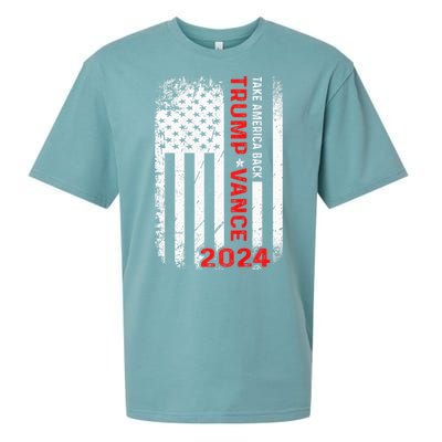 America Take America Back Trump Vance 2024 Vice President Sueded Cloud Jersey T-Shirt