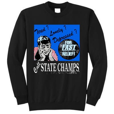 Austin Texas At Emo’S Tired Lonely Depressed Call State Champs Sweatshirt