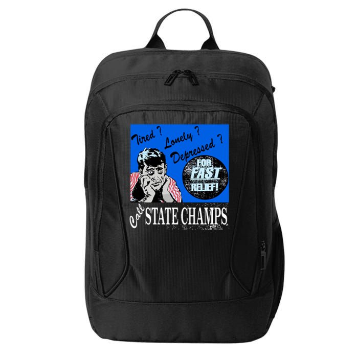 Austin Texas At Emo’S Tired Lonely Depressed Call State Champs City Backpack