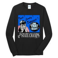 Austin Texas At Emo’S Tired Lonely Depressed Call State Champs Tall Long Sleeve T-Shirt