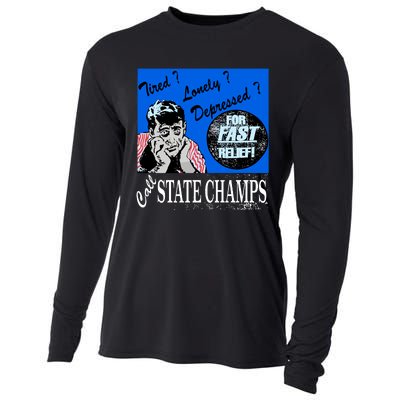 Austin Texas At Emo’S Tired Lonely Depressed Call State Champs Cooling Performance Long Sleeve Crew