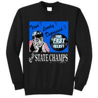 Austin Texas At Emo’S Tired Lonely Depressed Call State Champs Tall Sweatshirt