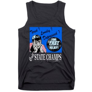 Austin Texas At Emo’S Tired Lonely Depressed Call State Champs Tank Top