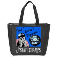 Austin Texas At Emo’S Tired Lonely Depressed Call State Champs Zip Tote Bag