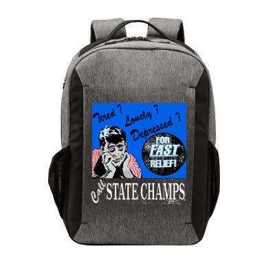 Austin Texas At Emo’S Tired Lonely Depressed Call State Champs Vector Backpack