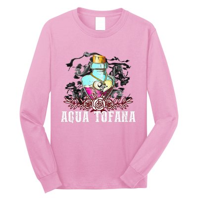 Aqua Tofana Aqua Tofana Bailey Favorites True Crime Lover Long Sleeve Shirt