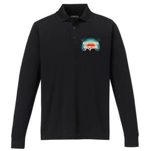 Addicted To Architectural Engineering College Major Gift Performance Long Sleeve Polo