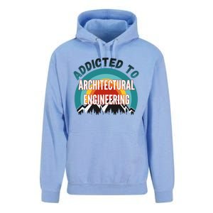 Addicted To Architectural Engineering College Major Gift Unisex Surf Hoodie