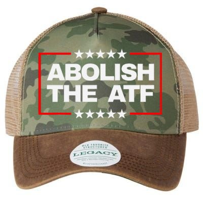 Abolish The Atf Bold Political Statement Design Legacy Tie Dye Trucker Hat