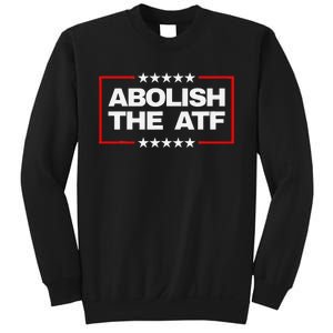 Abolish The Atf Bold Political Statement Design Sweatshirt