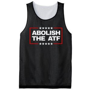 Abolish The Atf Bold Political Statement Design Mesh Reversible Basketball Jersey Tank