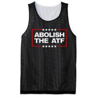 Abolish The Atf Bold Political Statement Design Mesh Reversible Basketball Jersey Tank