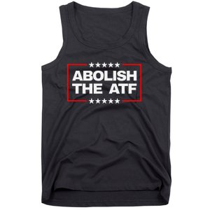 Abolish The Atf Bold Political Statement Design Tank Top