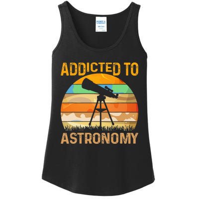 Addicted To Astronomy Ladies Essential Tank