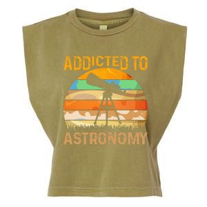 Addicted To Astronomy Garment-Dyed Women's Muscle Tee