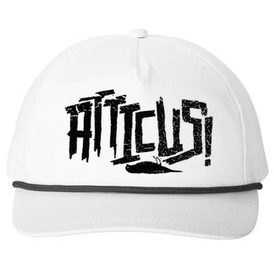 Atticus Type Snapback Five-Panel Rope Hat