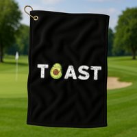 Avocado Toast Golf Towel