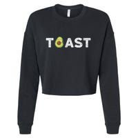 Avocado Toast Cropped Pullover Crew