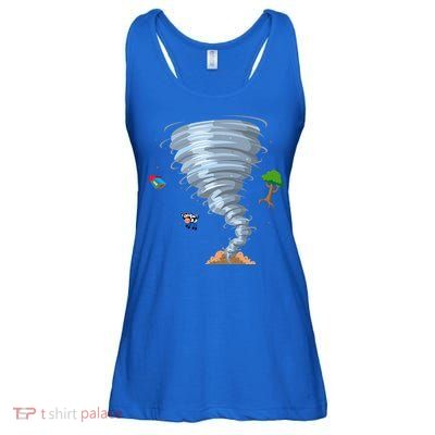 Awesome Tornado And Storm Chaser Severe Weather Lover Cool Gift Ladies Essential Flowy Tank