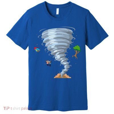 Awesome Tornado And Storm Chaser Severe Weather Lover Cool Gift Premium T-Shirt