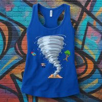 Awesome Tornado And Storm Chaser Severe Weather Lover Cool Gift Womens Tank Top