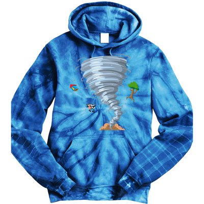 Awesome Tornado And Storm Chaser Severe Weather Lover Cool Gift Tie Dye Hoodie