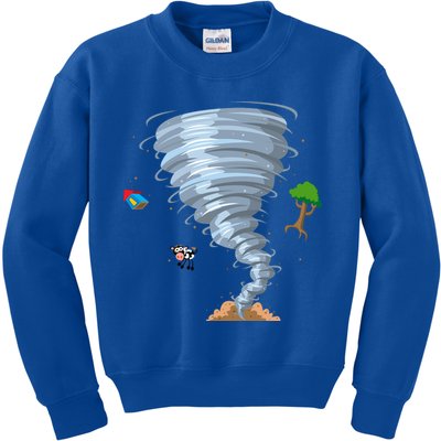 Awesome Tornado And Storm Chaser Severe Weather Lover Cool Gift Kids Sweatshirt
