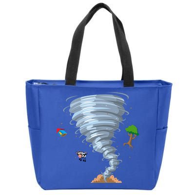 Awesome Tornado And Storm Chaser Severe Weather Lover Cool Gift Zip Tote Bag