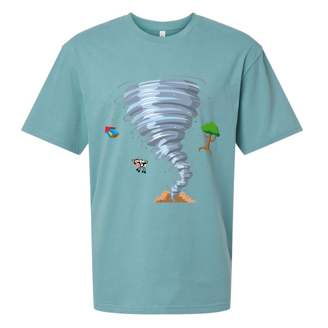 Awesome Tornado And Storm Chaser Severe Weather Lover Cool Gift Sueded Cloud Jersey T-Shirt