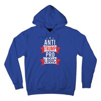 Anti Trump Af Pro Logic Resist President Funny Gift Cool Gift Hoodie