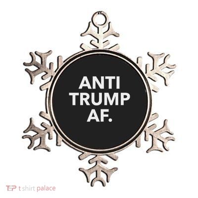 Anti Trump Af Metallic Star Ornament