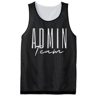 Admin Team Assistant Admin Squad Administrative Assistant Mesh Reversible Basketball Jersey Tank