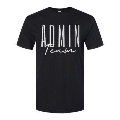 Admin Team Assistant Admin Squad Administrative Assistant Softstyle CVC T-Shirt