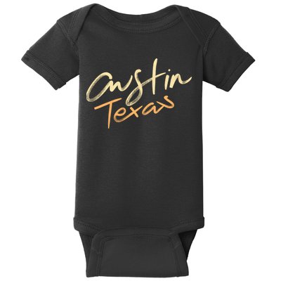 Austin Texas Baby Bodysuit