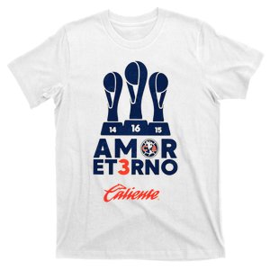 America Tricampeon. Amame Mas T-Shirt