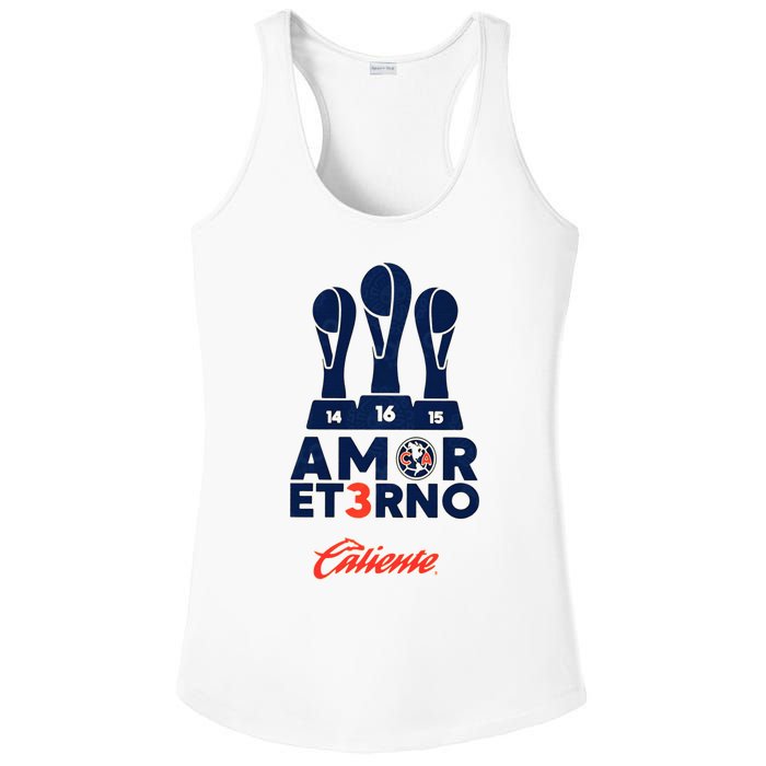 America Tricampeon. Amame Mas Ladies PosiCharge Competitor Racerback Tank