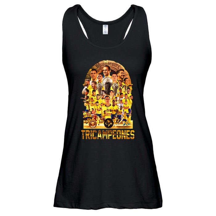 America Tricampeon. Amame Mas Ladies Essential Flowy Tank