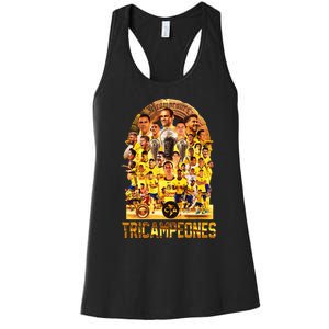 America Tricampeon. Amame Mas Women's Racerback Tank