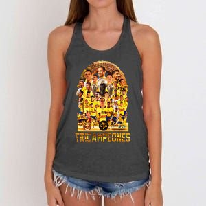 America Tricampeon. Amame Mas Women's Knotted Racerback Tank