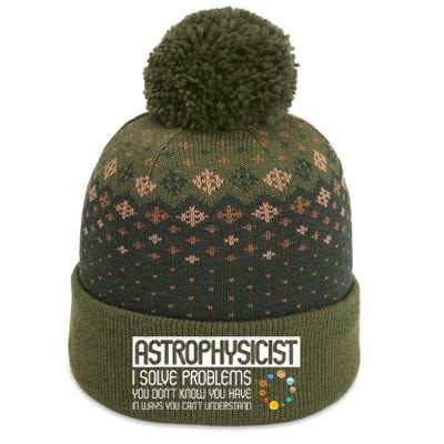 Astrophysics Telescope Astronomer Stars Galaxy Astrology The Baniff Cuffed Pom Beanie