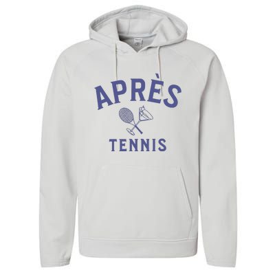 Apres Tennis Aprs Tennis Performance Fleece Hoodie