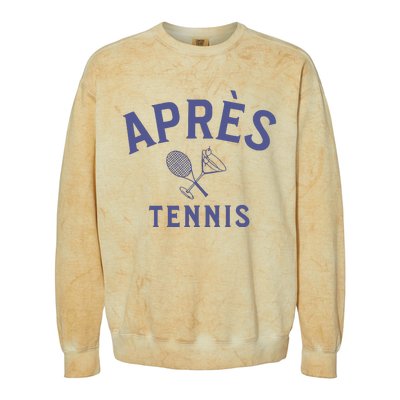 Apres Tennis Aprs Tennis Colorblast Crewneck Sweatshirt