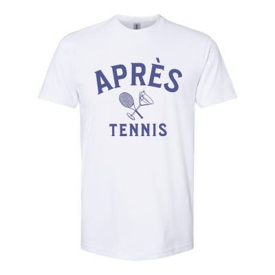 Apres Tennis Aprs Tennis Softstyle® CVC T-Shirt