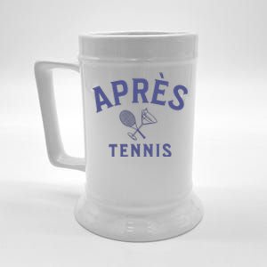 Apres Tennis Aprs Tennis Beer Stein