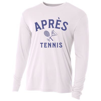 Apres Tennis Aprs Tennis Cooling Performance Long Sleeve Crew