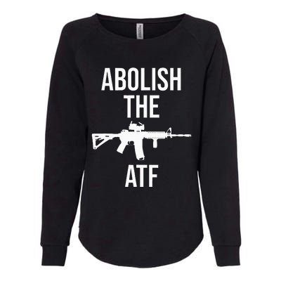 Abolish The Atf Pro Gun Womens California Wash Sweatshirt