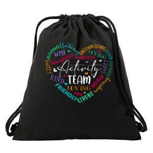 Activity Team Assistant Squad National Activity Professionals Week Drawstring Bag