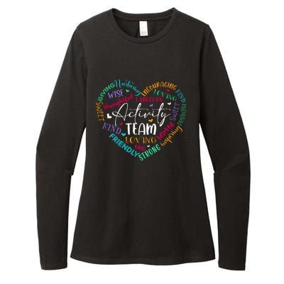 Activity Team Assistant Squad National Activity Professionals Week Womens CVC Long Sleeve Shirt